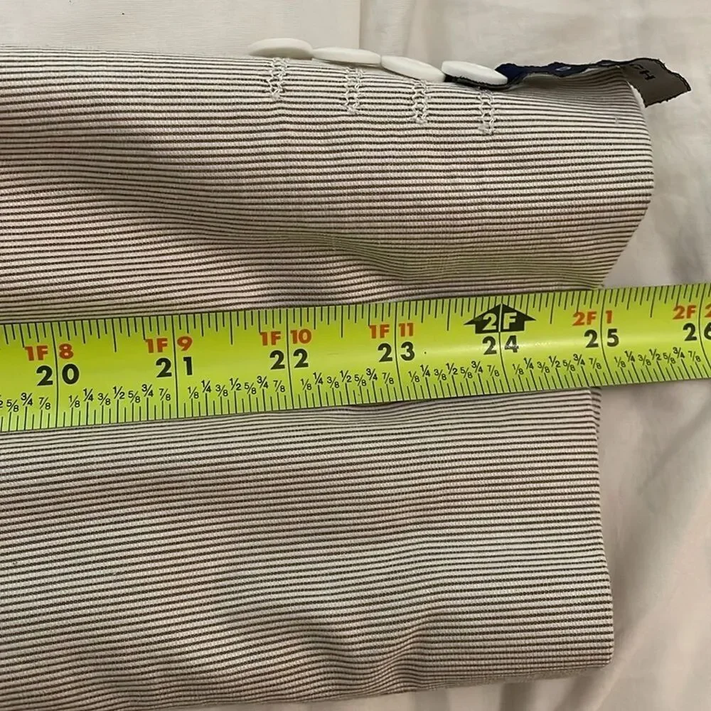 Alan Flusser Seersucker Suit Mens XL Blazer 40x30 Pants Gray Striped Cotton